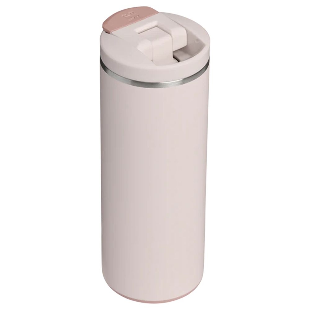 Stanley The Transit Fliptop Mug 0,35L  Rose Quartz 10-13063-014 drinkflessen en thermosflessen online bestellen bij Kathmandu Outdoor & Travel