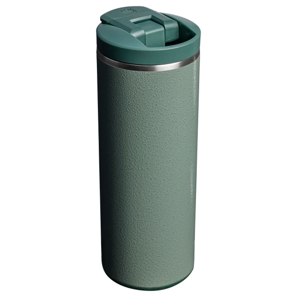 Stanley Stanley The Transit Fliptop Mug 0,35L 10-13063-020 drinkflessen en thermosflessen Stanley The Transit Fliptop Mug 0,35L Hammertone Green 10-13063-020 drinkflessen en thermosflessen online bestellen bij Kathmandu Outdoor & Travel
