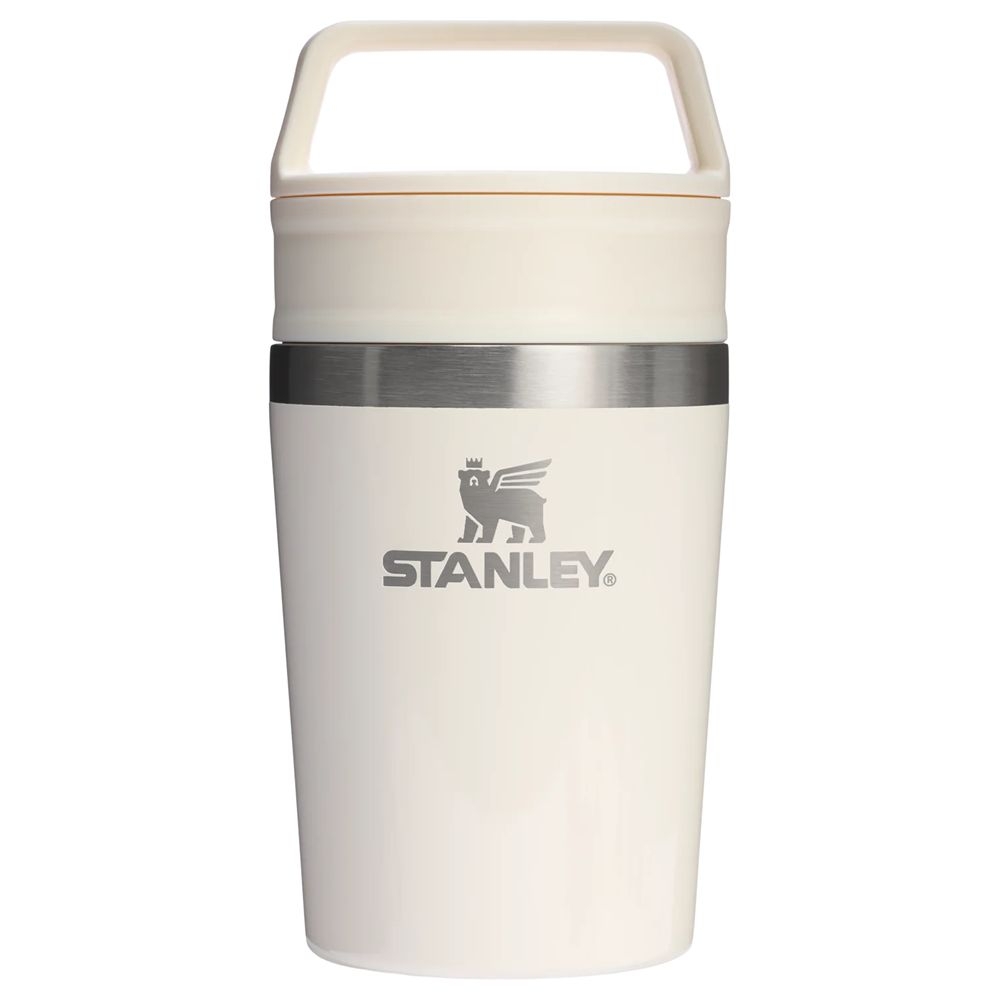 Stanley The Café-To-Go Travel Mug 0,23L  Cream Gloss 10-12079-038 drinkflessen en thermosflessen online bestellen bij Kathmandu Outdoor & Travel