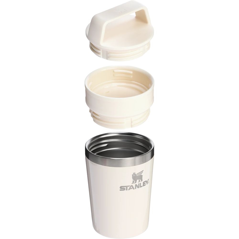 Stanley The Café-To-Go Travel Mug 0,23L  Cream Gloss 10-12079-038 drinkflessen en thermosflessen online bestellen bij Kathmandu Outdoor & Travel