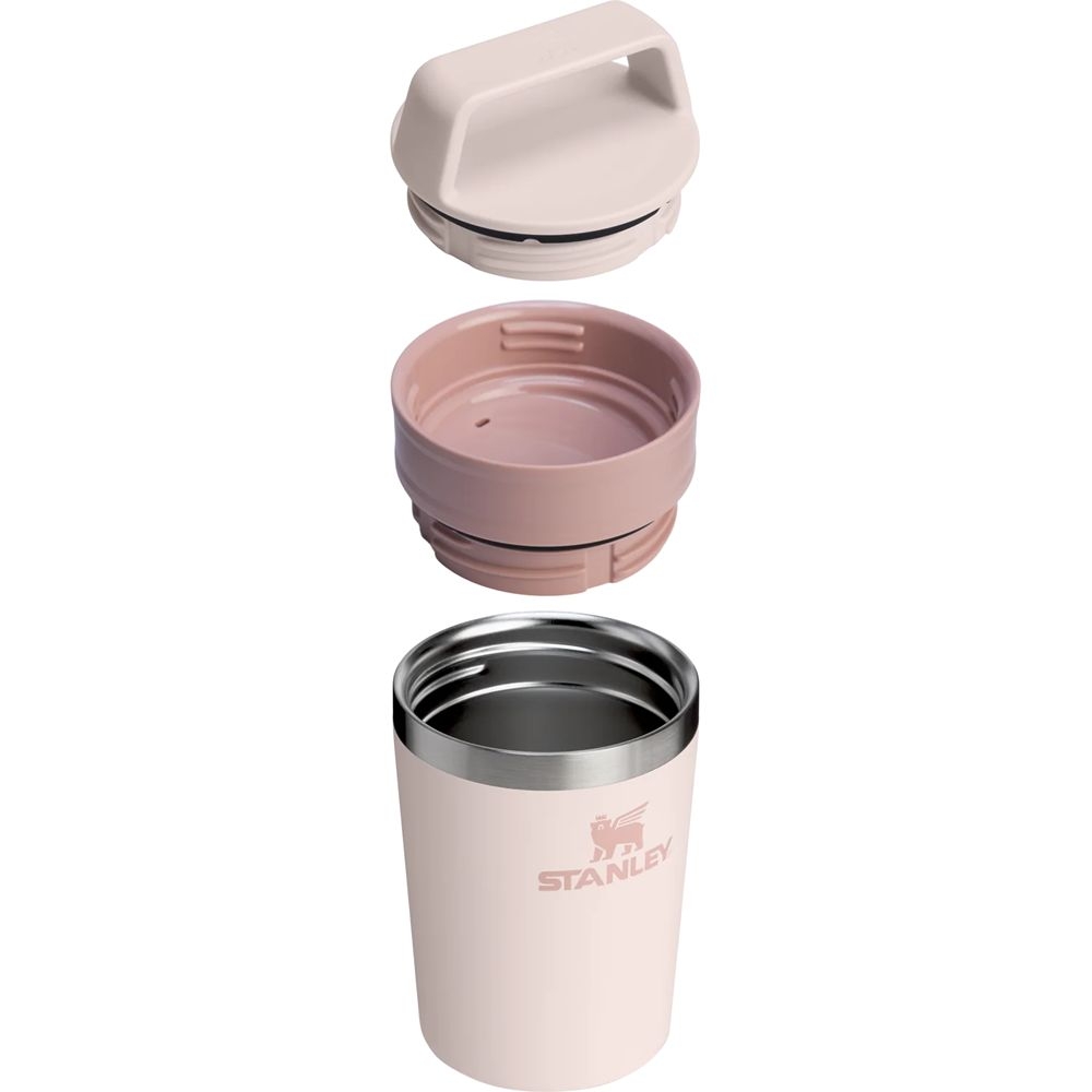 Stanley The Café-To-Go Travel Mug 0,23L  Rose Quartz 10-12079-009 drinkflessen en thermosflessen online bestellen bij Kathmandu Outdoor & Travel