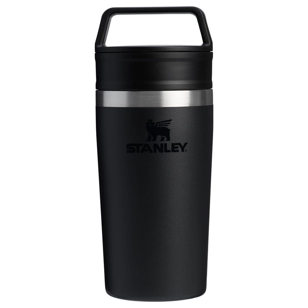 Stanley Stanley The Café-To-Go Travel Mug 0,35L 10-12080-017 drinkflessen en thermosflessen Stanley The Café-To-Go Travel Mug 0,35L Black 2.0 10-12080-017 drinkflessen en thermosflessen online bestellen bij Kathmandu Outdoor & Travel