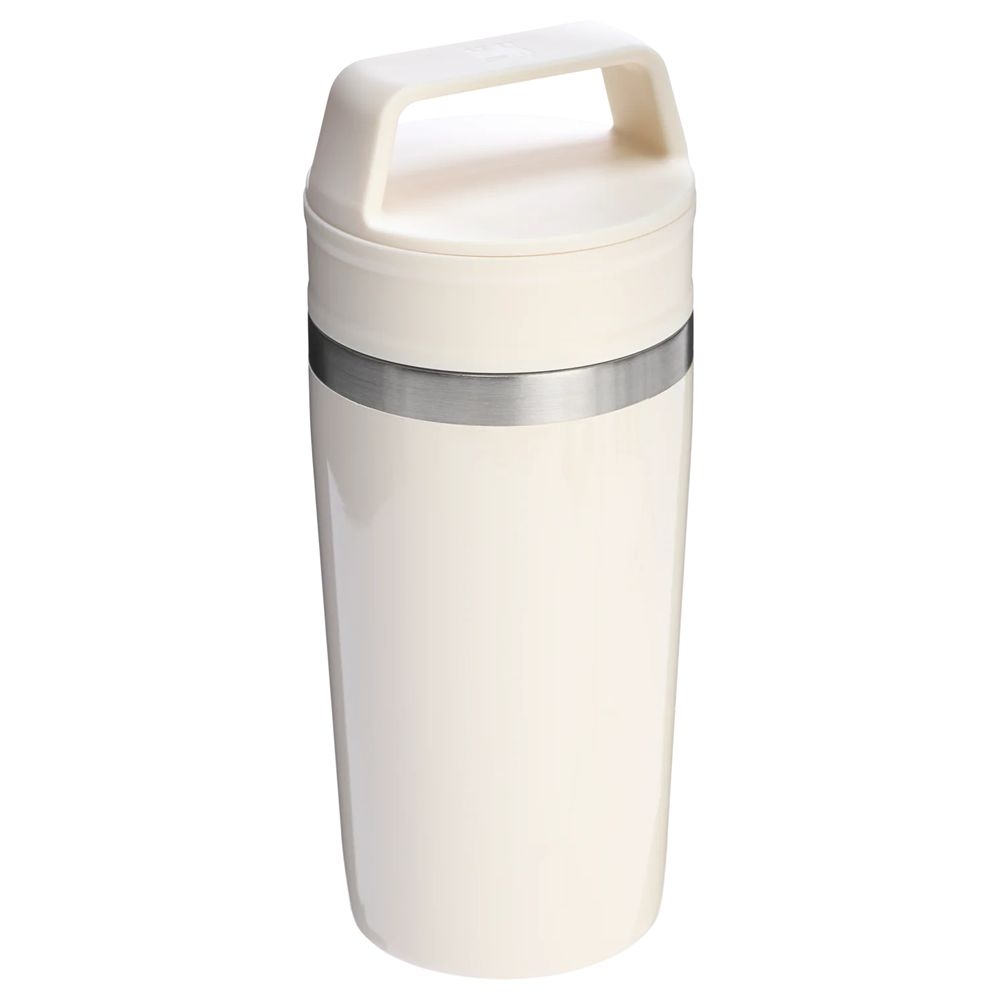 Stanley Stanley The Café-To-Go Travel Mug 0,35L 10-12080-038 drinkflessen en thermosflessen Stanley The Café-To-Go Travel Mug 0,35L Cream Gloss 10-12080-038 drinkflessen en thermosflessen online bestellen bij Kathmandu Outdoor & Travel