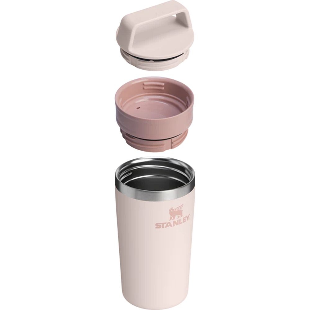 Stanley The Café-To-Go Travel Mug 0,35L  Rose Quartz 10-12080-012 drinkflessen en thermosflessen online bestellen bij Kathmandu Outdoor & Travel