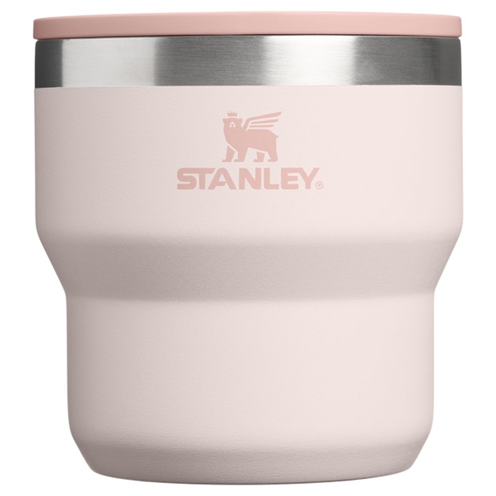 Stanley The Stay Hot Stacking Camp Cup Rose Quartz 10-12078-0037 drinkflessen en thermosflessen online bestellen bij Kathmandu Outdoor & Travel