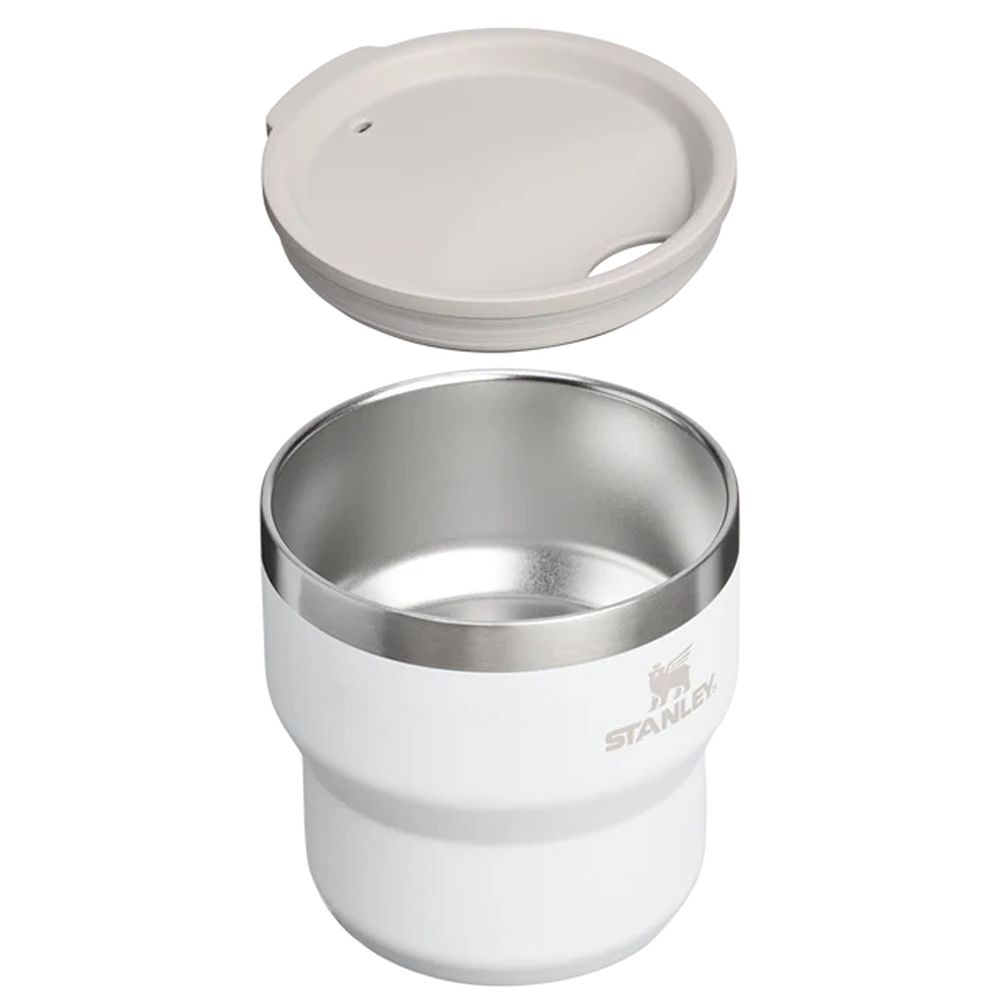 Stanley The Stay Hot Stacking Camp Cup Frost 10-12078-0039 drinkflessen en thermosflessen online bestellen bij Kathmandu Outdoor & Travel