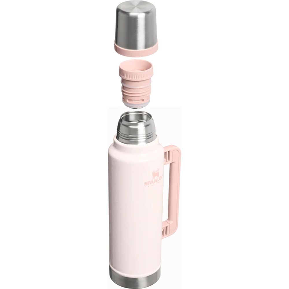Stanley The Legendary Classic Bottle 1,4L  Hammertone Rose Quartz 10-11347-0335 drinkflessen en thermosflessen online bestellen bij Kathmandu Outdoor & Travel