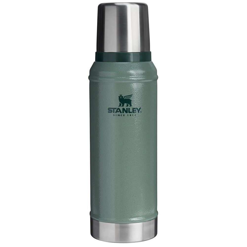 Stanley The Legendary Classic Bottle 0,94L  Hammertone Green 10-11346-091 drinkflessen en thermosflessen online bestellen bij Kathmandu Outdoor & Travel