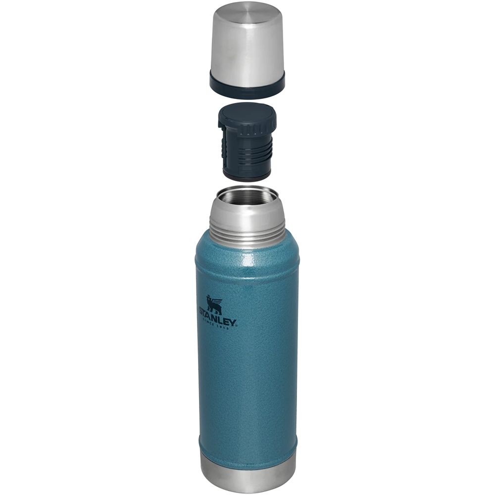 Stanley The Legendary Classic Bottle 0,94L  Hammertone Lake 10-11346-094 drinkflessen en thermosflessen online bestellen bij Kathmandu Outdoor & Travel