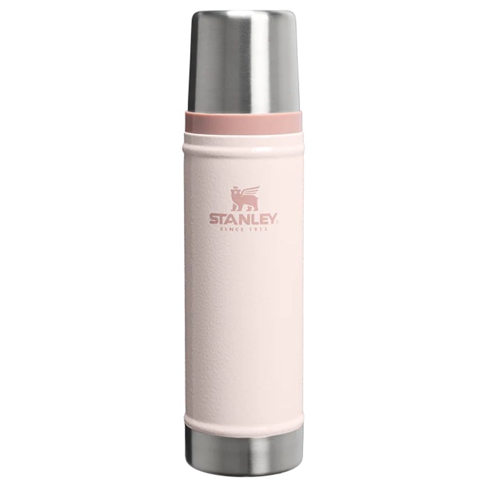 Stanley The Legendary Classic Bottle 0,59L  Hammertone Rose Quartz 10-11345-0061 drinkflessen en thermosflessen online bestellen bij Kathmandu Outdoor & Travel