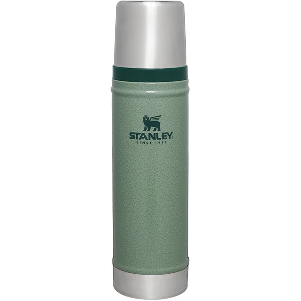 Stanley The Legendary Classic Bottle 0,59L  Hammertone Green 10-11345-042 drinkflessen en thermosflessen online bestellen bij Kathmandu Outdoor & Travel