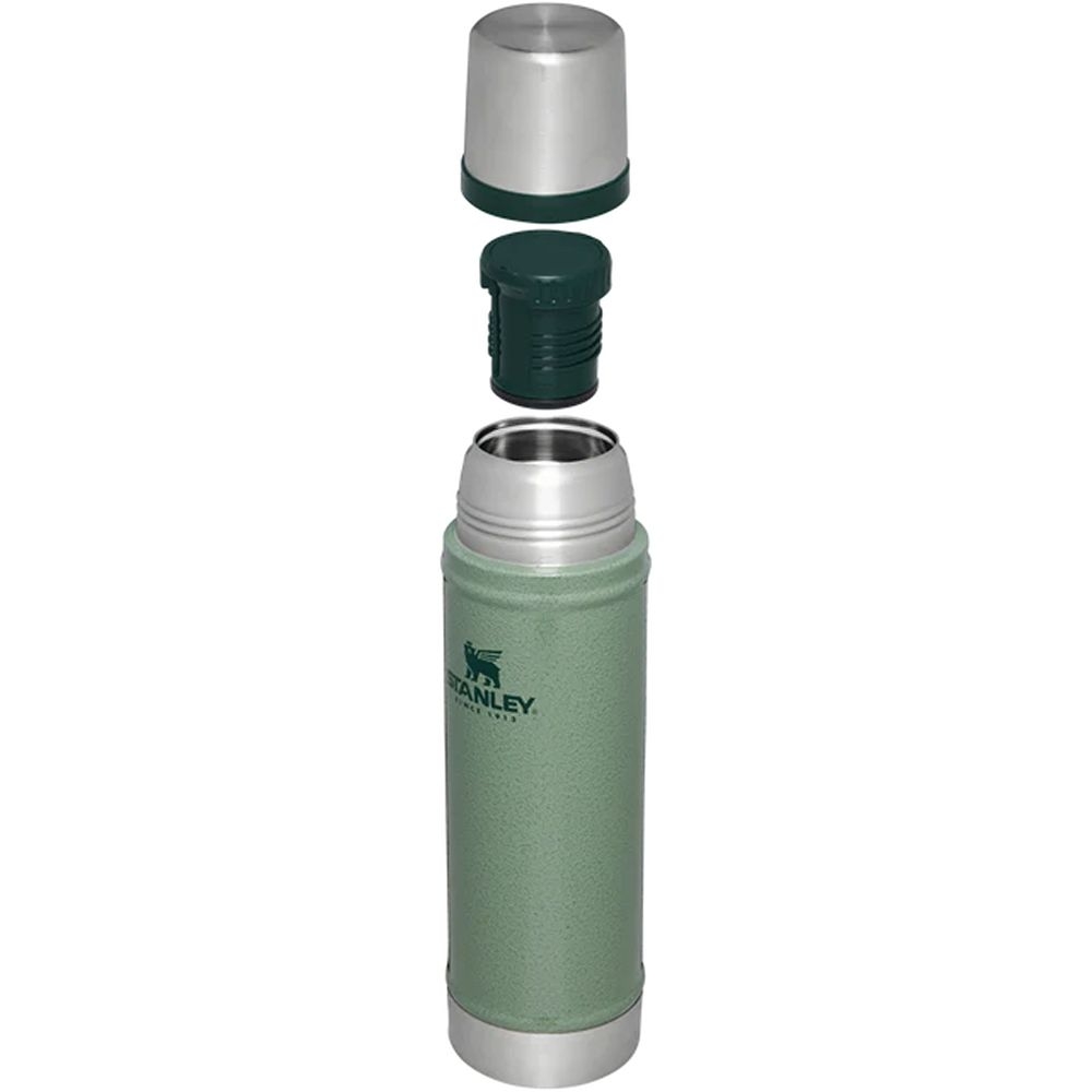 Stanley The Legendary Classic Bottle 0,59L  Hammertone Green 10-11345-042 drinkflessen en thermosflessen online bestellen bij Kathmandu Outdoor & Travel