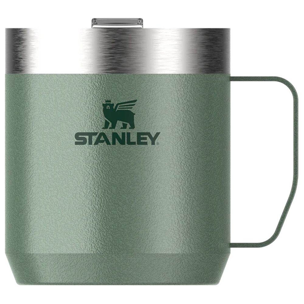 Stanley The Everyday Camp Mug 0,35L  Hammertone Green 10-13094-0125 drinkflessen en thermosflessen online bestellen bij Kathmandu Outdoor & Travel