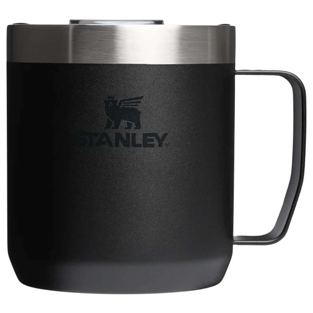 Stanley The Everyday Camp Mug 0,35L  Black 2.0 10-13094-0081 drinkflessen en thermosflessen online bestellen bij Kathmandu Outdoor & Travel
