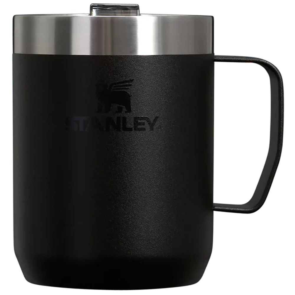 Stanley The Everyday Camp Mug 0,23L  Black 2.0 10-13103-0068 drinkflessen en thermosflessen online bestellen bij Kathmandu Outdoor & Travel