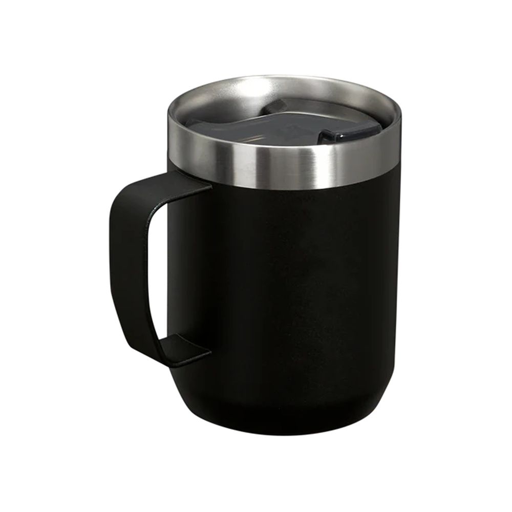 Stanley The Everyday Camp Mug 0,23L  Black 2.0 10-13103-0068 drinkflessen en thermosflessen online bestellen bij Kathmandu Outdoor & Travel
