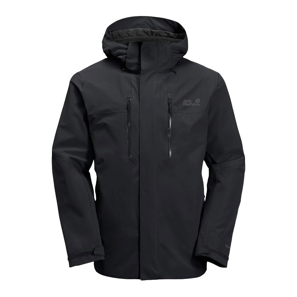 Jack Wolfskin Jasper 2L Jacket 1108373-6000 black jassen online bestellen bij Kathmandu Outdoor & Travel