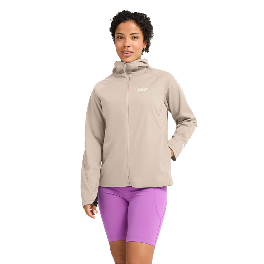 Jack Wolfskin Skyvail Jkt Women's A65863-A0084 oyster jassen online bestellen bij Kathmandu Outdoor & Travel