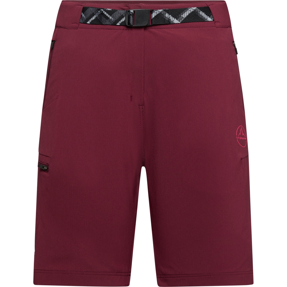 La Sportiva West Crest Shorts Women's Redwood/Azalea ZAHS025-R25P19 broeken online bestellen bij Kathmandu Outdoor & Travel
