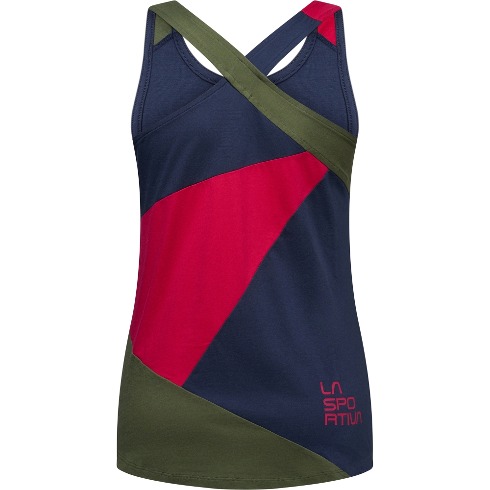 La Sportiva Twist Tank Women's Cypress/Night Sky ZACE031-E47B46 shirts en tops online bestellen bij Kathmandu Outdoor & Travel