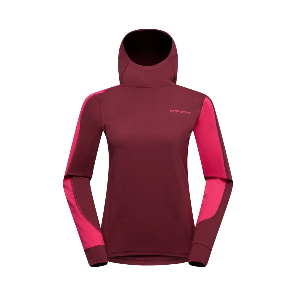 La Sportiva La Sportiva Cloud Shadow Sun Hoody Women's ZACL010-R25P19 shirts en tops La Sportiva Cloud Shadow Sun Hoody Women's Redwood/Azalea ZACL010-R25P19 shirts en tops online bestellen bij Kathmandu Outdoor & Travel