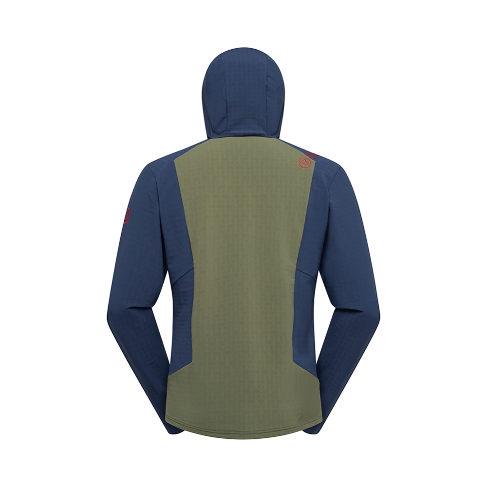 La Sportiva Descender Storm Jkt Cypress/Night Sky ZASF031-E47B46 jassen online bestellen bij Kathmandu Outdoor & Travel