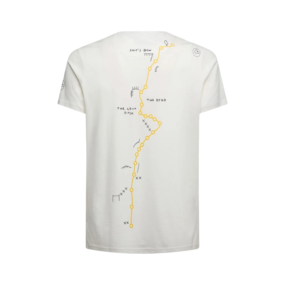 La Sportiva Dawn Wall T-Shirt Chalk ZACT201-W04W04 shirts en tops online bestellen bij Kathmandu Outdoor & Travel