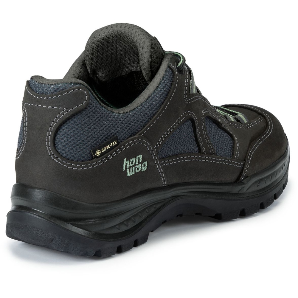 Hanwag Gritstone II Lady GTX Asphalt/Mint 201501-064494 wandelschoenen dames online bestellen bij Kathmandu Outdoor & Travel