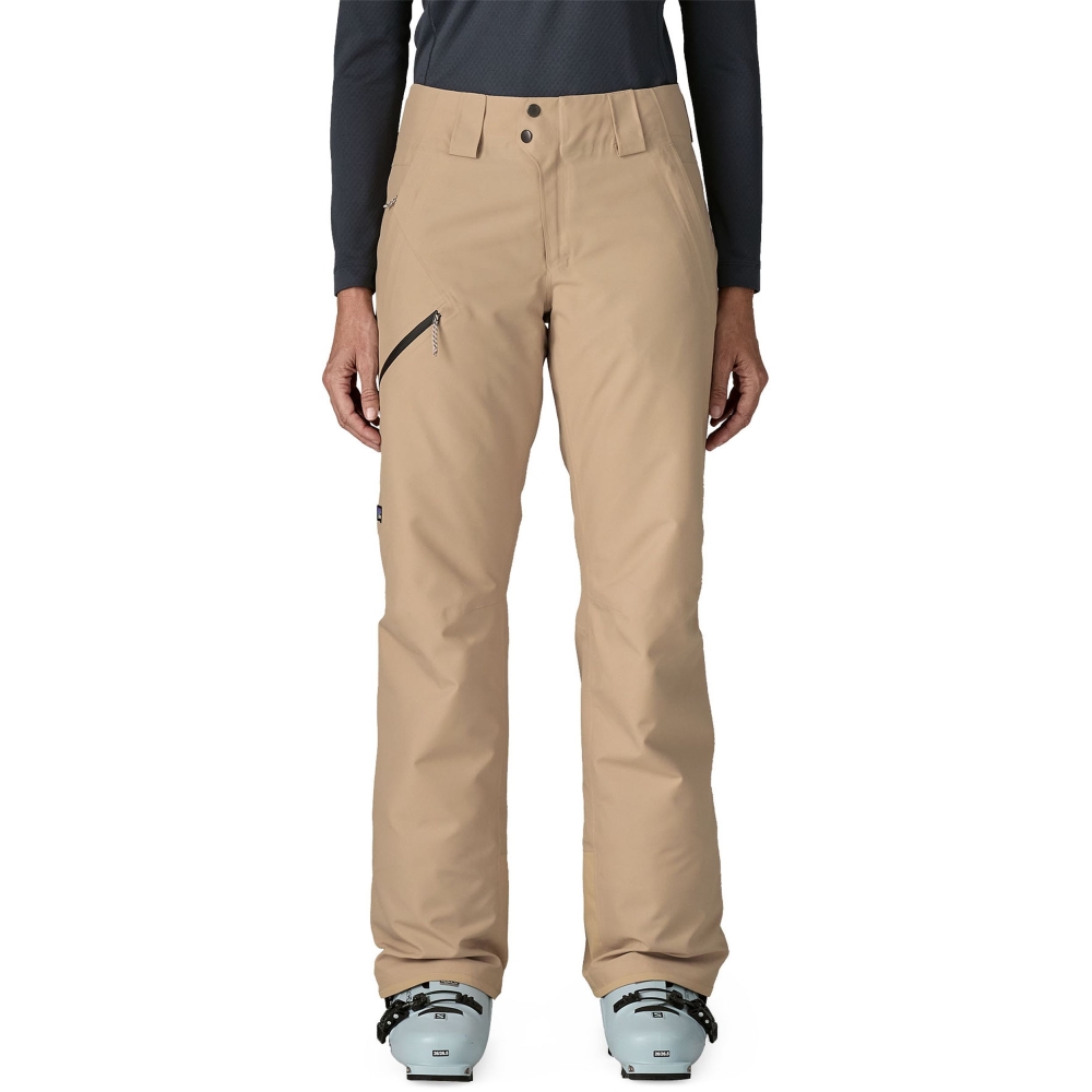 Patagonia Insulated Powder Town Pants - Reg Women's 31186-ORTN Oar Tan broeken online bestellen bij Kathmandu Outdoor & Travel