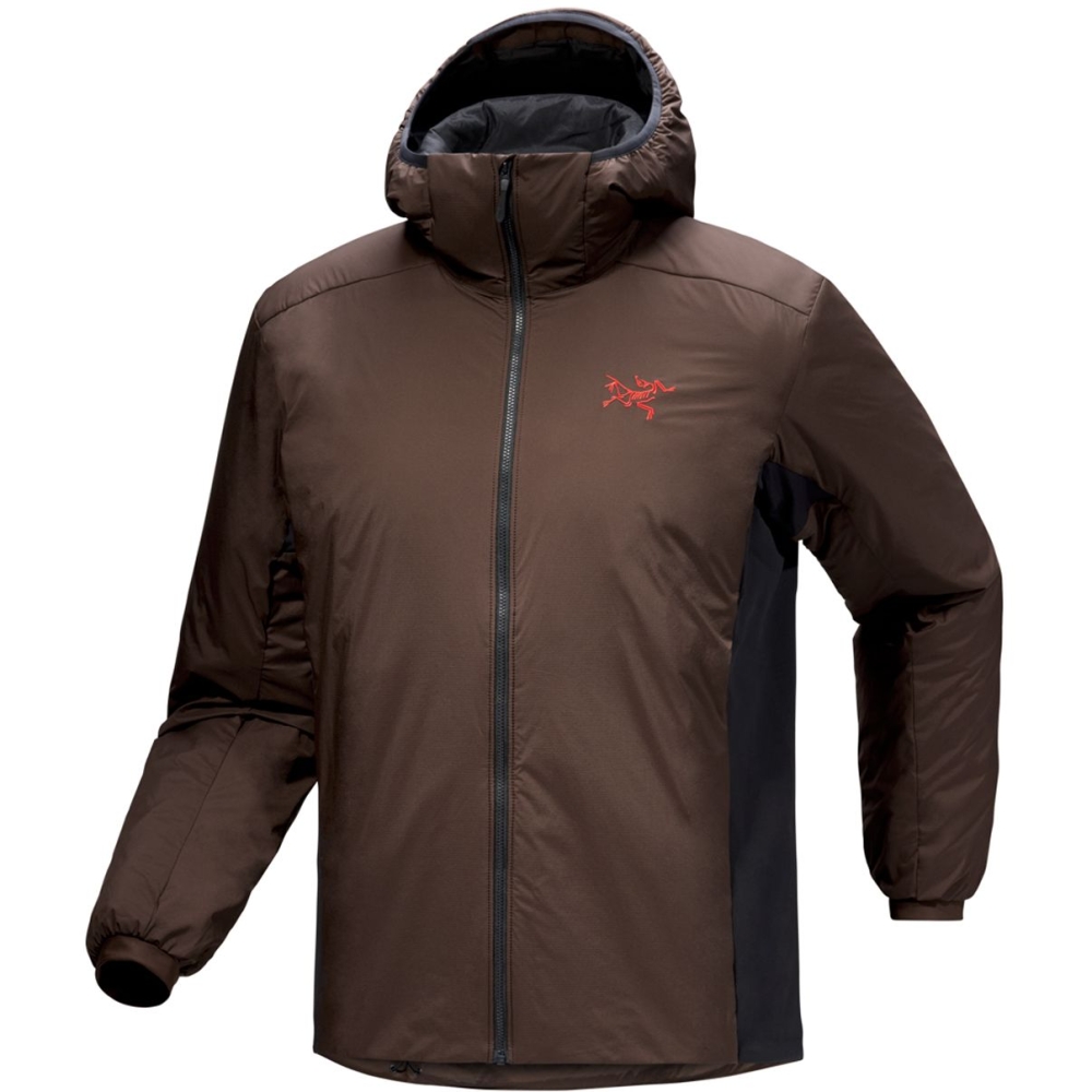 Arc'teryx Atom Hoody M 9556-Carob / Blk / Dynasty 9556-Carob / Blk / D jassen online bestellen bij Kathmandu Outdoor & Travel