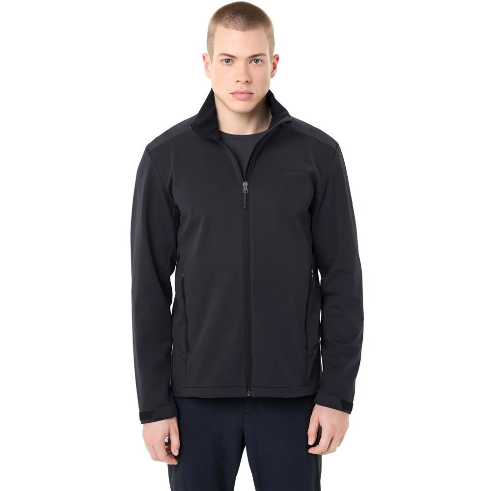 Vaude Everhike Softshell Jacket Black 48547-010 jassen online bestellen bij Kathmandu Outdoor & Travel