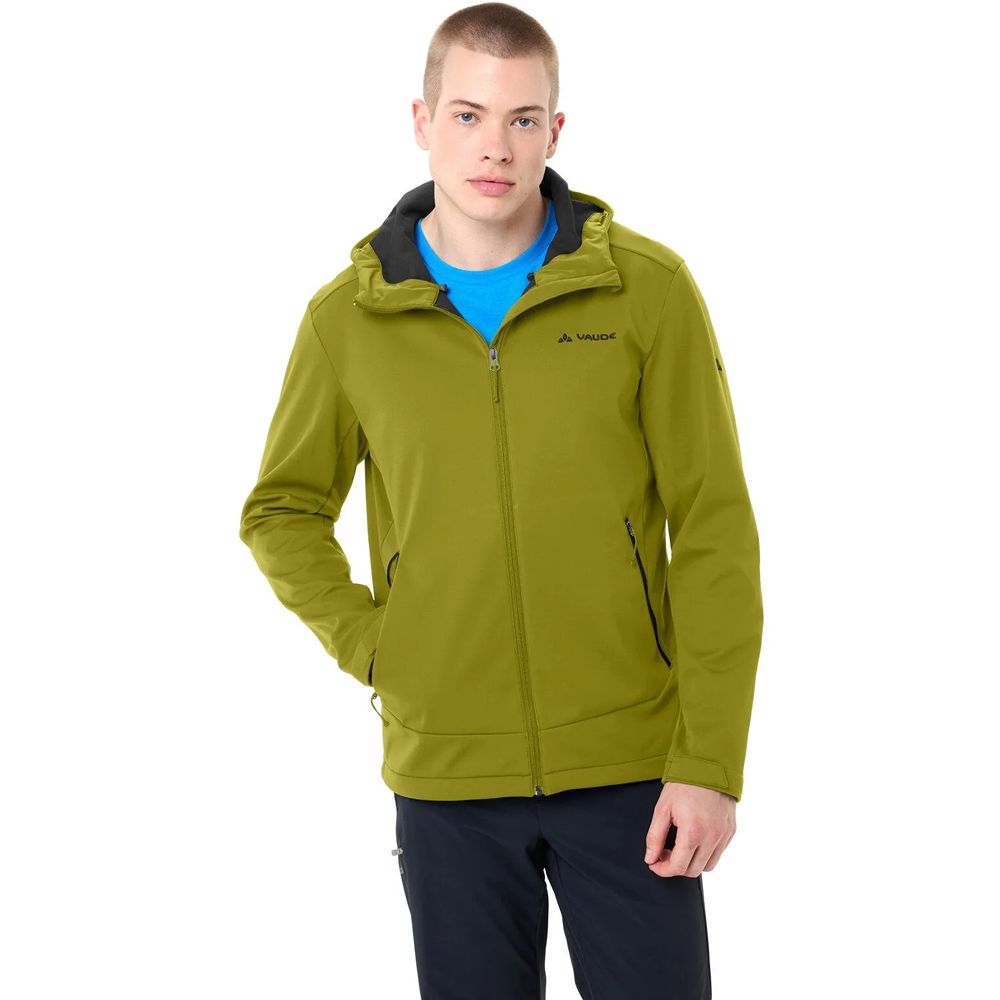 Vaude Everhike Softshell Jacket dark leaf 48693-028 jassen online bestellen bij Kathmandu Outdoor & Travel