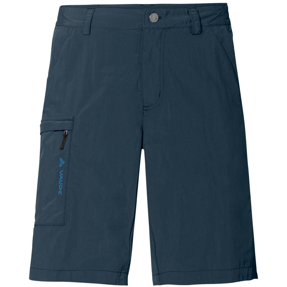 Vaude Farley Bermuda V dark sea uni 42175-160 broeken online bestellen bij Kathmandu Outdoor & Travel