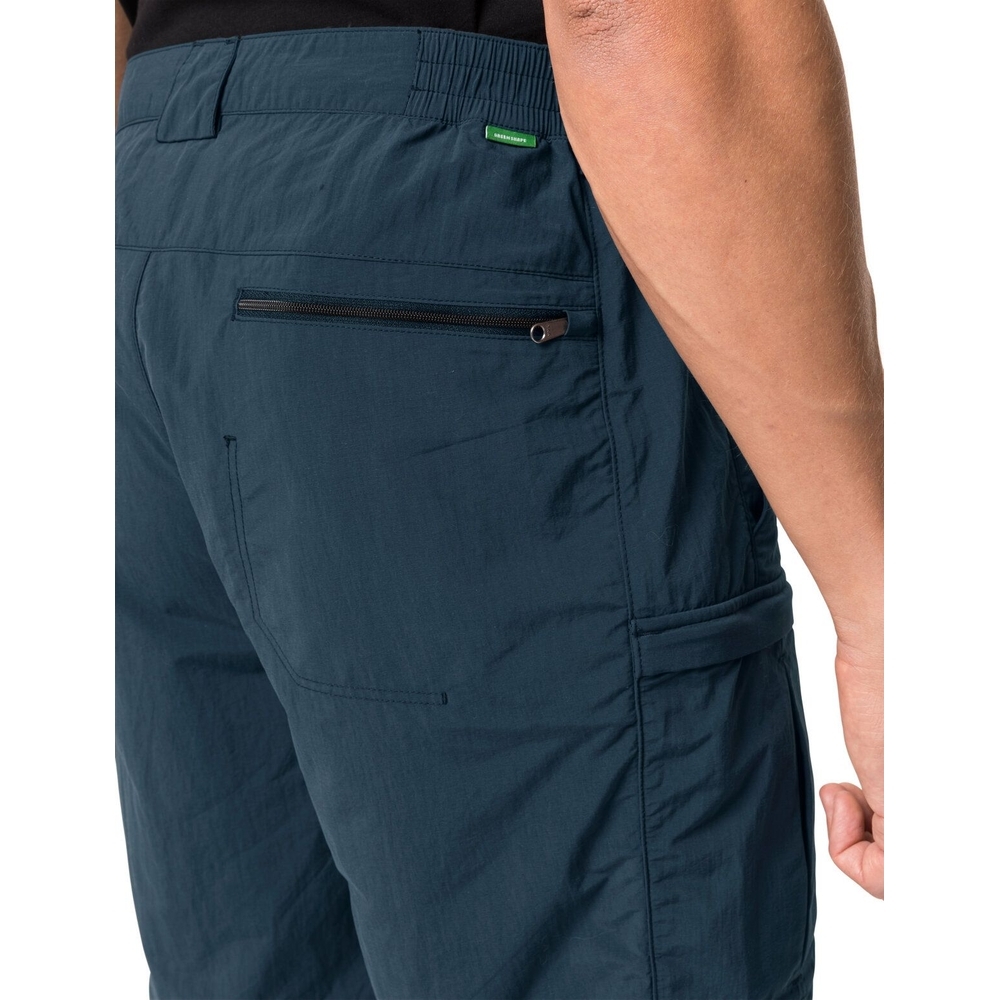Vaude Farley Bermuda V dark sea uni 42175-160 broeken online bestellen bij Kathmandu Outdoor & Travel
