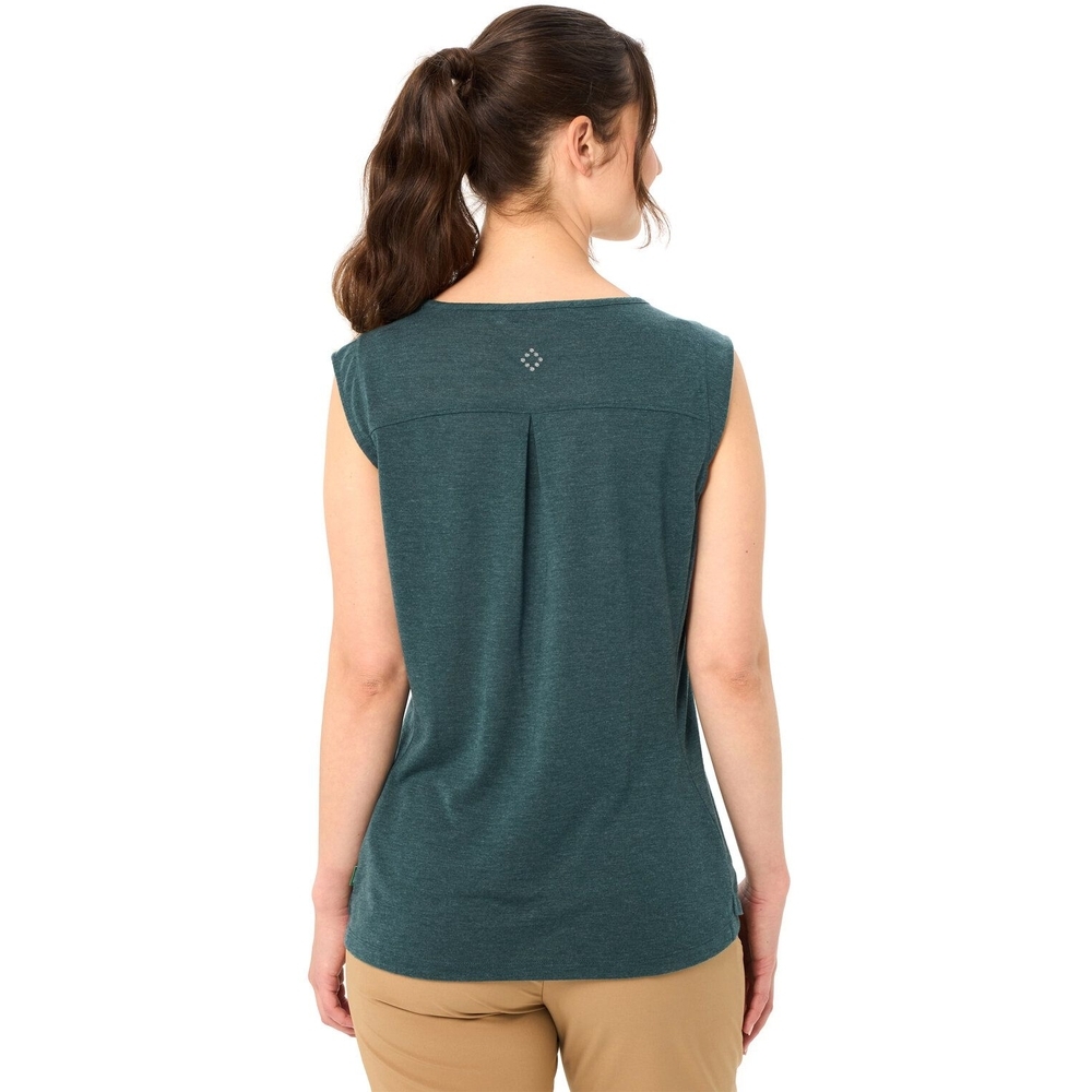 Vaude Skomer Hiking Top Women's deep pond 42230-050 shirts en tops online bestellen bij Kathmandu Outdoor & Travel