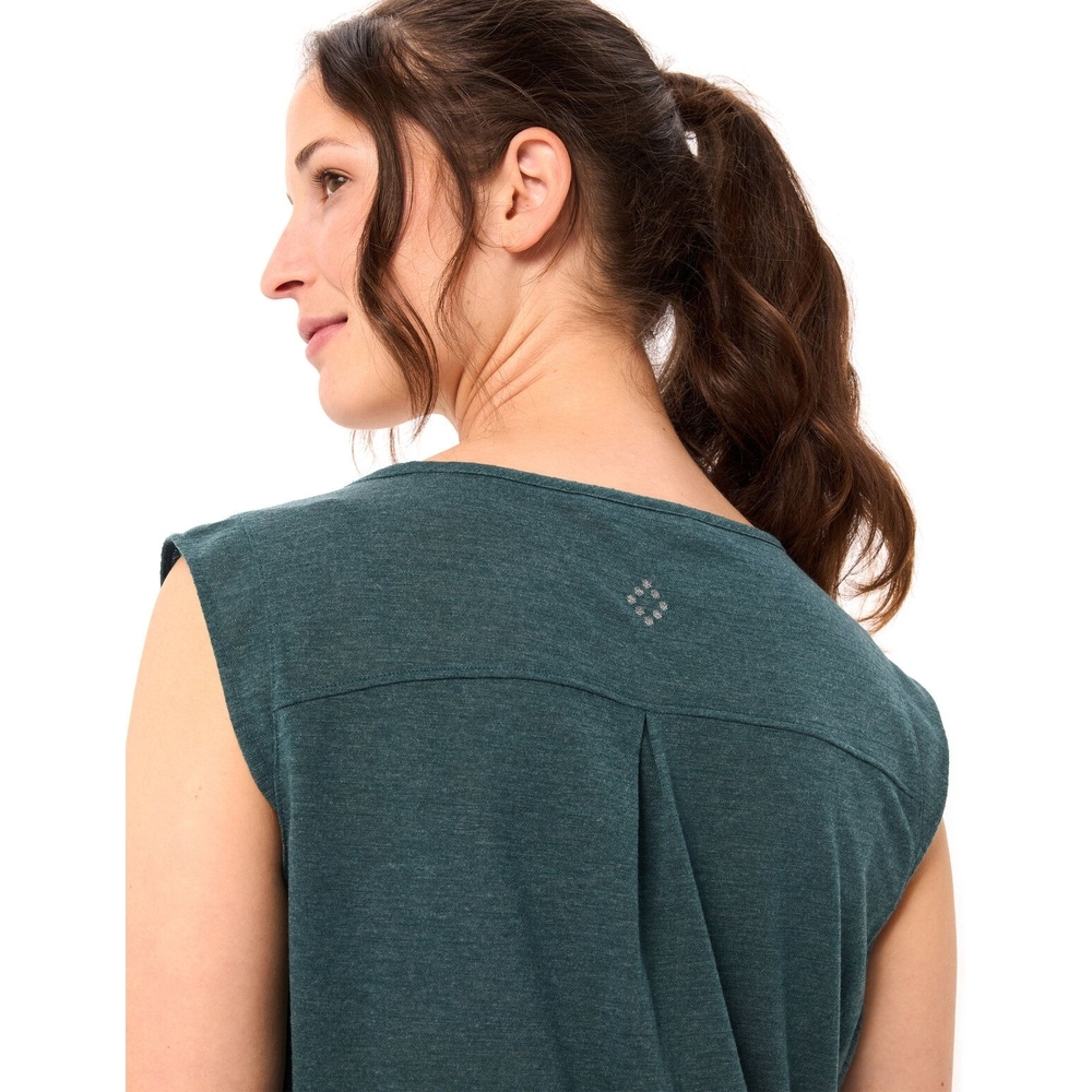 Vaude Skomer Hiking Top Women's deep pond 42230-050 shirts en tops online bestellen bij Kathmandu Outdoor & Travel