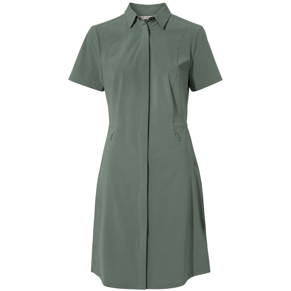 Vaude Farley Stretch Dress Women's Agave 45509-123 jurken en rokken online bestellen bij Kathmandu Outdoor & Travel