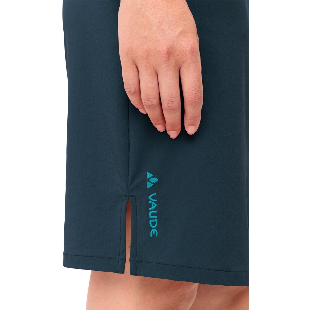 Vaude Farley Stretch Dress Women's Dark Sea 45509-179 jurken en rokken online bestellen bij Kathmandu Outdoor & Travel