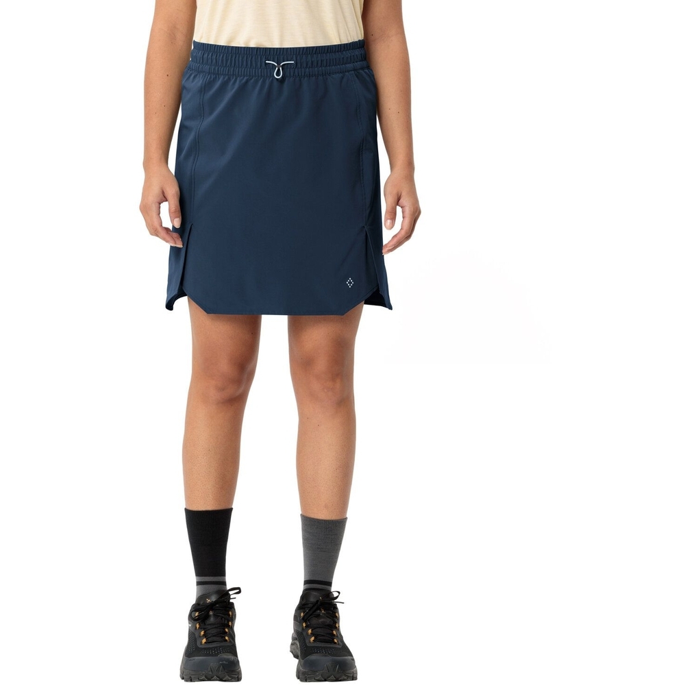 Vaude Skomer Skort V Women's Dark Sea 47123-179 jurken en rokken online bestellen bij Kathmandu Outdoor & Travel