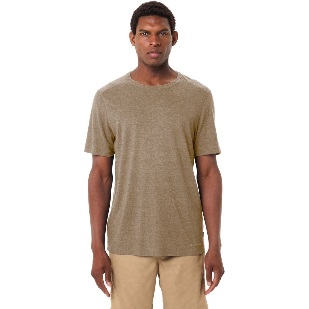 Vaude Redmont Hemp T-Shirt Oat 48534-120 shirts en tops online bestellen bij Kathmandu Outdoor & Travel