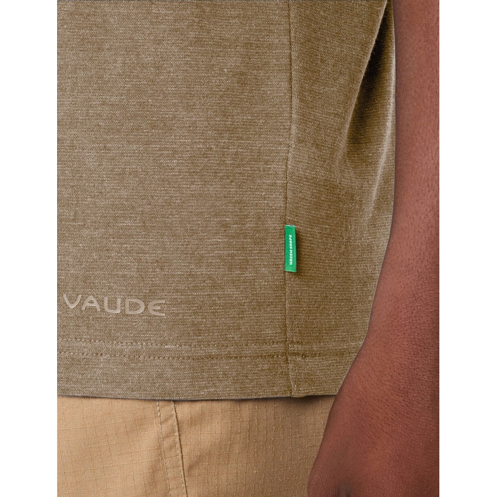 Vaude Redmont Hemp T-Shirt Oat 48534-120 shirts en tops online bestellen bij Kathmandu Outdoor & Travel
