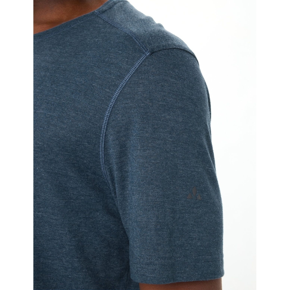 Vaude Redmont Hemp T-Shirt dark sea 48534-179 shirts en tops online bestellen bij Kathmandu Outdoor & Travel