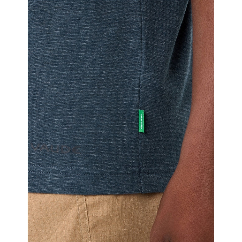 Vaude Redmont Hemp T-Shirt dark sea 48534-179 shirts en tops online bestellen bij Kathmandu Outdoor & Travel