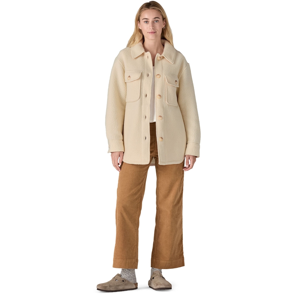Patagonia Patagonia Retro Pile Shacket Women's 22785-NAT fleeces en truien  Patagonia Retro Pile Shacket Women's Natural 22785-NAT fleeces en truien online bestellen bij Kathmandu Outdoor & Travel