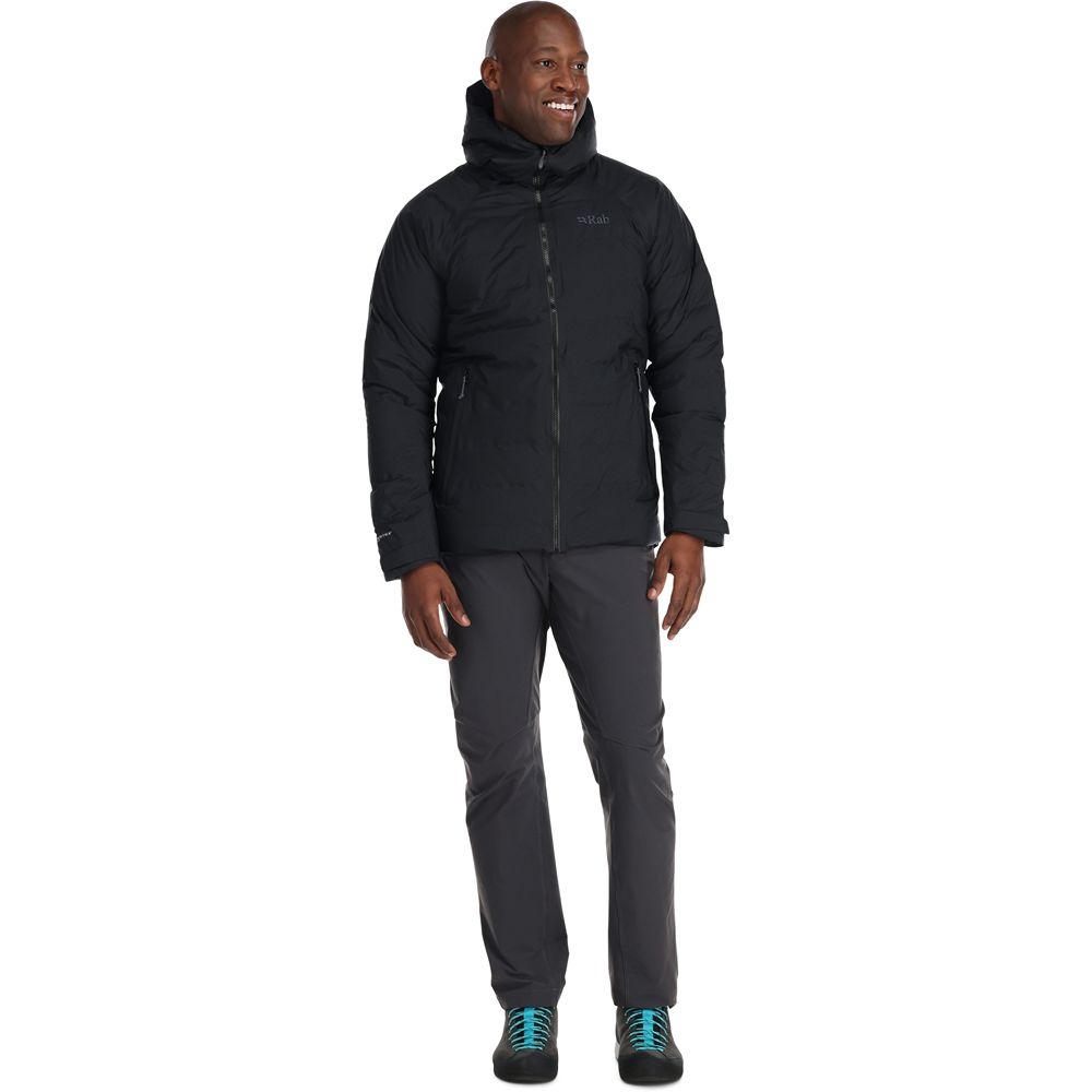 Rab Valiance Jacket Black QDB-49-BLk jassen online bestellen bij Kathmandu Outdoor & Travel