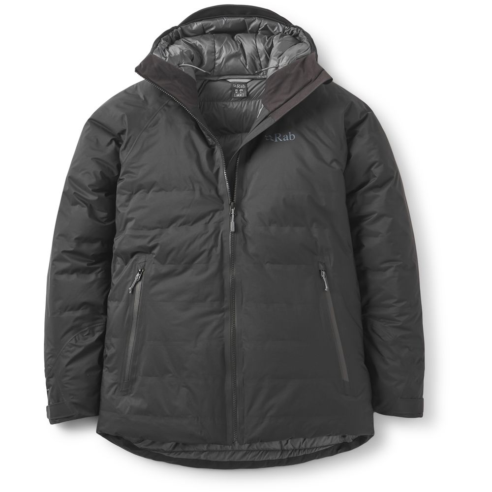 Rab Valiance Jacket Black QDB-49-BLk jassen online bestellen bij Kathmandu Outdoor & Travel