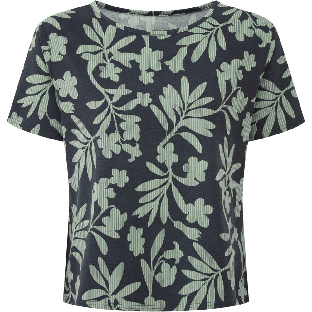 Sherpa Adventure Gear Neha Relaxed Tee Women's Black Gurans SW21043-284 shirts en tops online bestellen bij Kathmandu Outdoor & Travel