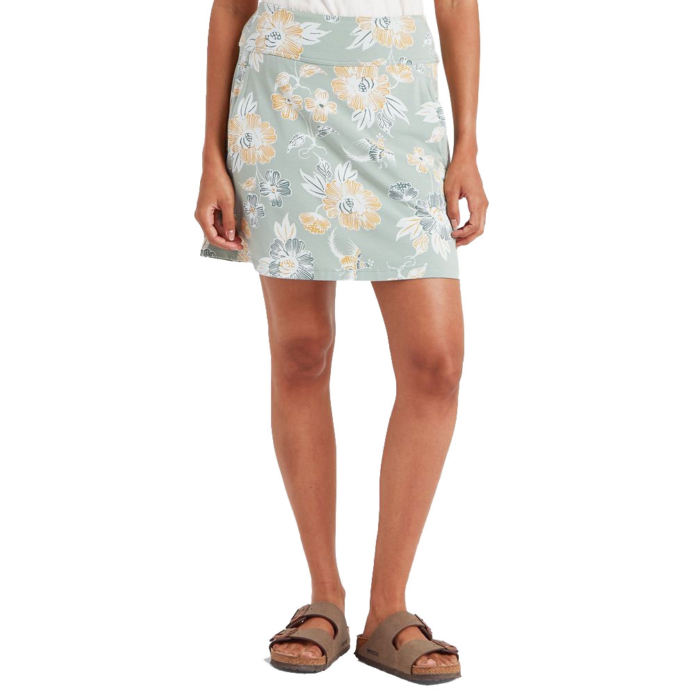 Sherpa Adventure Gear Neha Skort Women's Celery Floral SW24021-899 jurken en rokken online bestellen bij Kathmandu Outdoor & Travel