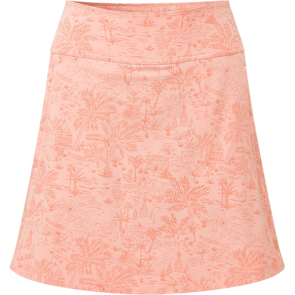 Sherpa Adventure Gear Neha Skort Women's Rose Gold Toile SW24021-472 jurken en rokken online bestellen bij Kathmandu Outdoor & Travel