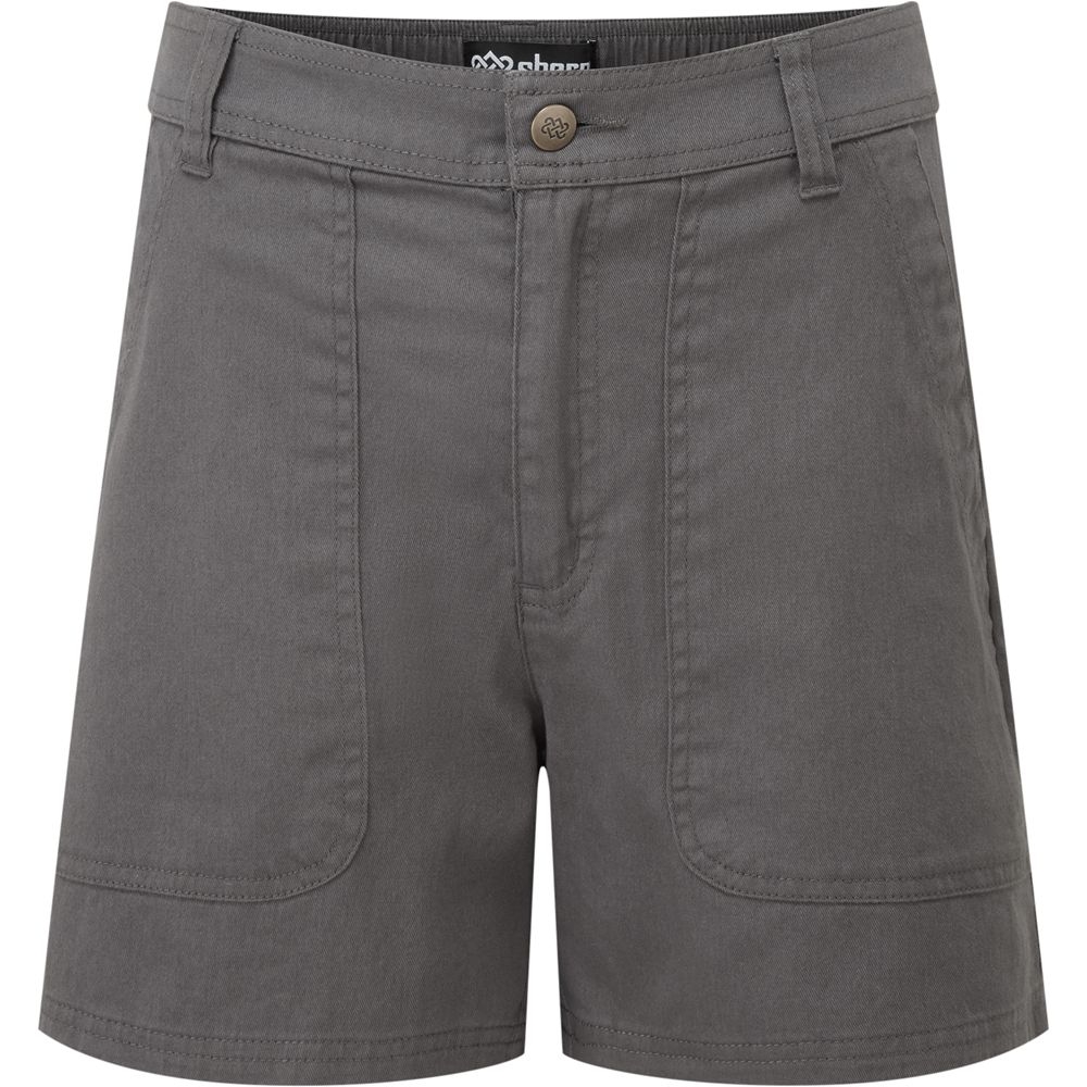 Sherpa Adventure Gear Dando Short Women's Kharani Grey SW23073-390 broeken online bestellen bij Kathmandu Outdoor & Travel